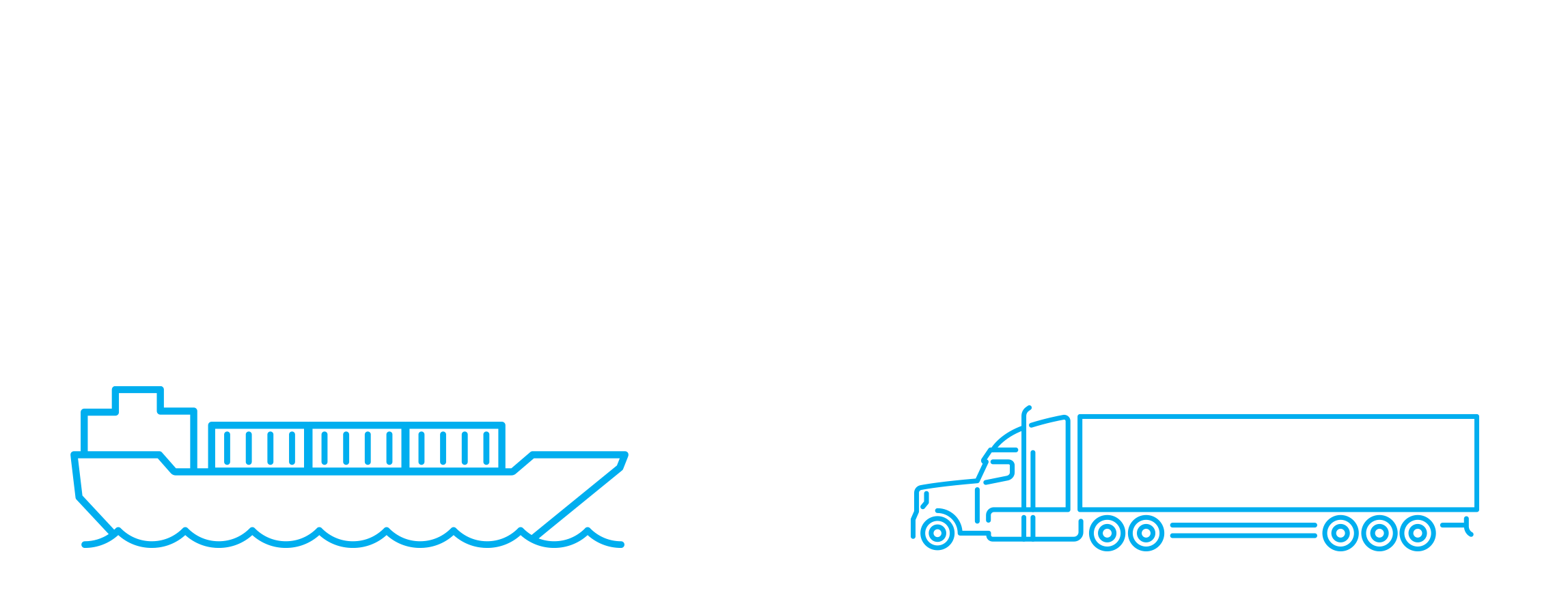 One freighter equals 875 trucks