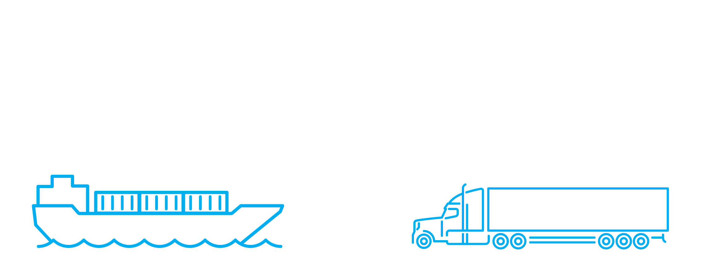 One freighter equals 875 trucks